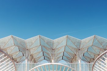 low angle photography of rooftop