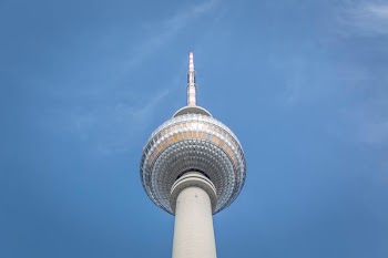low-angle photography of white tower
