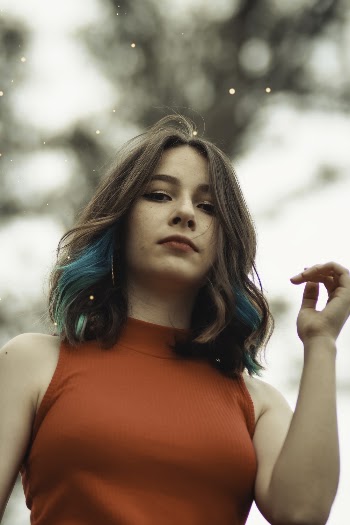 Low-angle Portrait Photography of a Woman