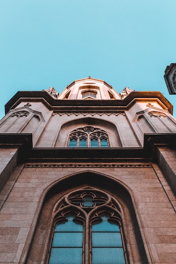 Low Angle Shot Of A Cathedral