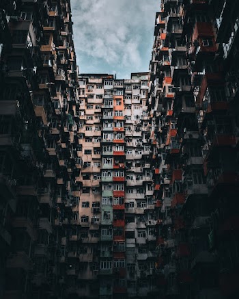 Low Angle Shot of Apartment Buildings