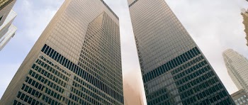 Low Angle Shot Of High Rise Buildings