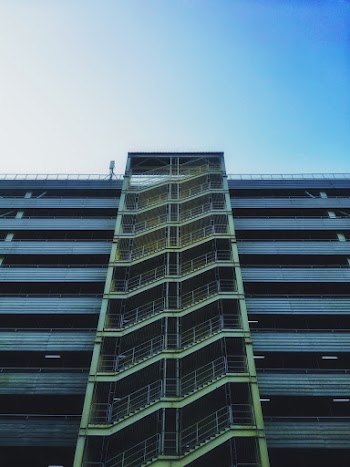 Low Angle Shot View of a Building