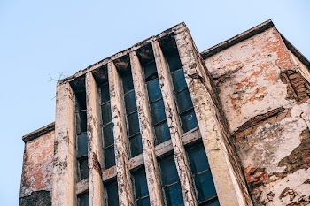 Low Angle View of Brown Building