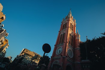 Low Angle View Of Clock Tower