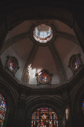 Low Angle View of Gothic Ceiling