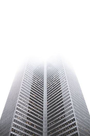 low angle view of high-rise building