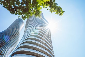 low angle view photography of Ontario Canada building