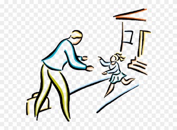 Low Clipart - Childrens With Parents Art
