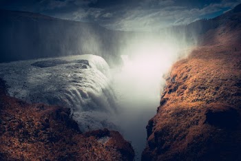 Low Light Photography Of Waterfalls