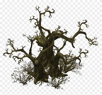 Low Poly Dead Tree Set 3d Model Low-poly Obj Fbx Ma - Dead Tree Top Down