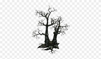 Low Poly Dead Tree Set 3d Model Low-poly Obj Fbx Ma - Natural Environment