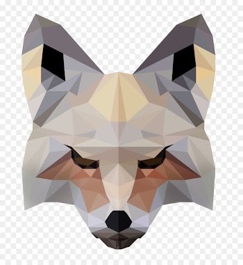 Low poly Fox Image Animal Digital art - fox 