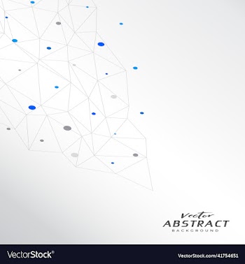 low poly network mesh diagram background