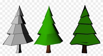 Low Poly Pine Tree By Gwoolley - Low Poly Pine Tree
