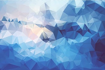 Low poly Polygon Texture , Blues abstract background big Lingge, blue and white abstract art transparent background PNG clipart