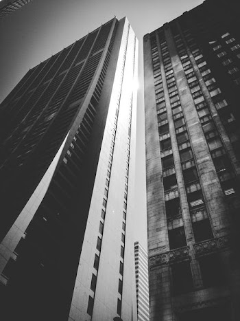 lower angle photography of high rise building