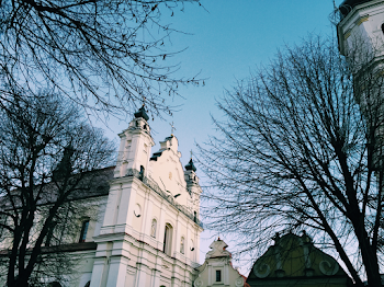 Loww-angle Shot  of a Church