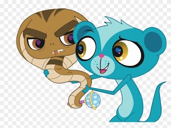Lps Sunil And Baby Cobra 1 Vector By Emilynevla - Baby Cobra Cartoon