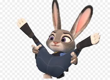 Lt. Judy Hopps Domestic rabbit Hare - gabriella wilde 