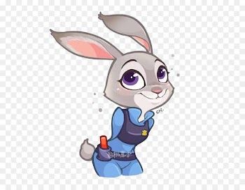 Lt. Judy Hopps Nick Wilde Rabbit Animation u0e01u0e32u0e23u0e4cu0e15u0e39u0e19u0e0du0e35u0e48u0e1bu0e38u0e48u0e19 - Crazy Animal City 