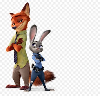 Lt. Judy Hopps Nick Wilde T-shirt Finnick Manchas - T-shirt 