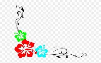 Luau Theme For Powerpoint Luau Clip Art Borders Free - Free Hawaiian Clip Art Borders