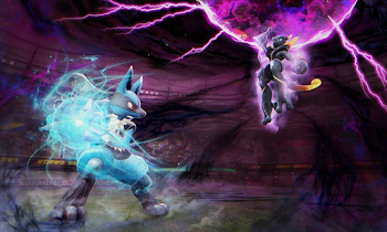 Lucario vs. Shadow Mewtwo | Pokémon | Know Your Meme