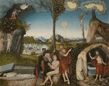 Lucas Cranach's Law and Grace | Free Photo - rawpixel