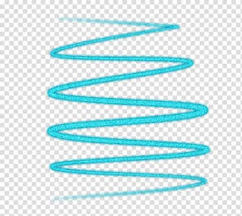 Luces de neon, blue curved line transparent background PNG clipart