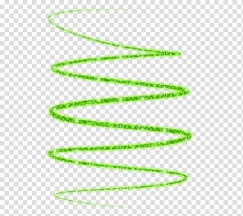 Luces de neon, green curved line transparent background PNG clipart
