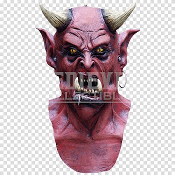 Lucifer Devil Satan Mask Costume, others transparent background PNG clipart