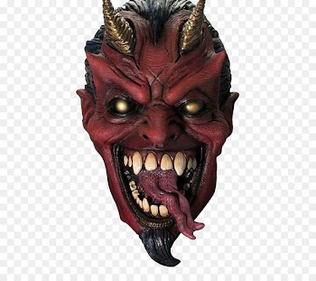 Lucifer Mask Devil Halloween costume Satan - mask 