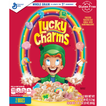 Lucky Charms Gluten Free Cereal (23 oz) from Costco - Instacart