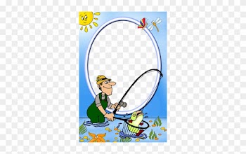 Lucky Fishing - Picture Frame