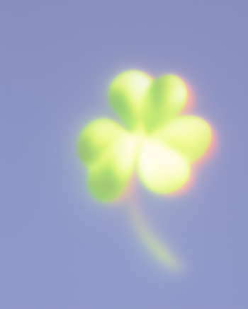 Lucky Four-Leaf Clover
