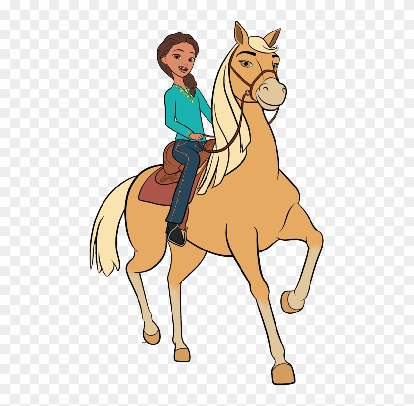 Lucky Riding Spirit Spirit Lucky Pru Riding Chica Linda - Spirit Riding Free Png