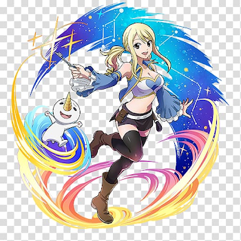 Lucy Heartfilia Natsu Dragneel Erza Scarlet Fairy Tail Anime ...