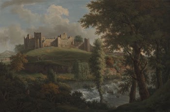 Ludlow Castle with Dinham Weir, | Free Photo - rawpixel