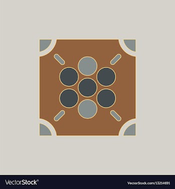 Ludo board game vector image