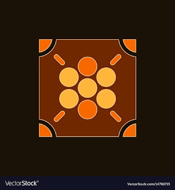 Ludo board game vector image