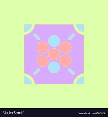 Ludo board game vector image