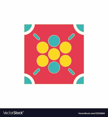 Ludo board game vector image