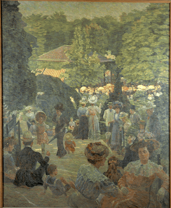 Ludovic Vallée (1864-1939), "Le parc | Free Photo - rawpixel