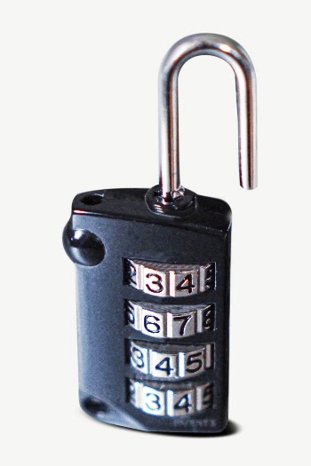Luggage padlock collage element psd | Free PSD - rawpixel