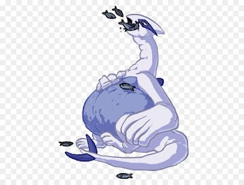 Lugia, Feraligatr, Fan Art, Cartoon, Drawing PNG