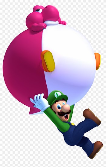 Luigi And Baby Yoshi