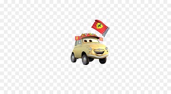 Luigi Lightning McQueen Lizzie Mama Topolino Doc Hudson - Cartoon car 