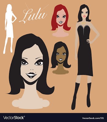 Lulu vector image