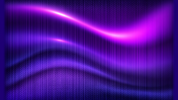 Luminous Flowing Wave Bands